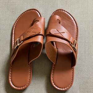 Brand New Women's Flat Sandals, size 37( size 7)